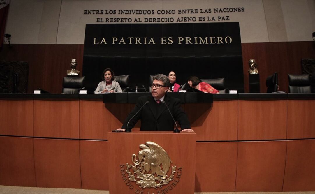 Ricardo Monreal, presidente de la Junta de Coordinación Política del Senado. Foto: Especial