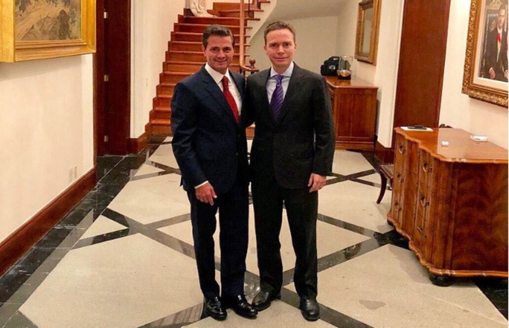 Manuel Velasco se reunió con el presidente Enrique Peña Nieto en la residencia oficial de Los Pinos. Foto: Especial