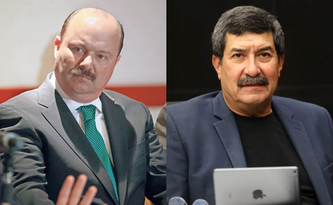 César Duarte y Javier Corral. Foto: Especial