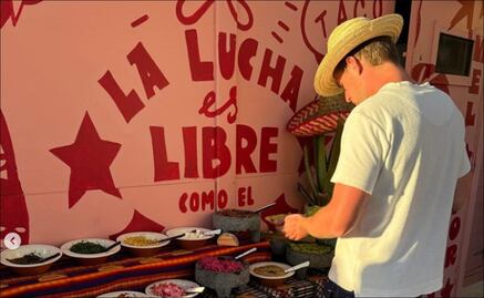 Max Verstappen presume que comió tacos durante sus vacaciones