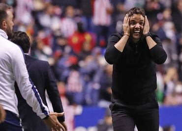 Puebla y la divertida "burla" hacia su técnico Nicolás Larcamón