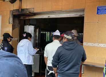 FOTOS Y VIDEO: Así fue la clausura total de la taquería El Borrego Viudo por parte de la FGJCDMX