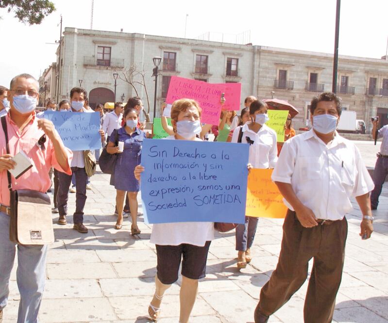 Si bien no puede afirmarse que la libertad de expresión esté amordazada, algunas acciones institucionales del Estado mexicano tienden a condicionarla, según la SIP. aRCHIVO el universal