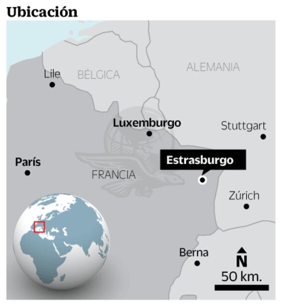 Estrasburgo: tiroteo deja al menos tres muertos y 12 heridos