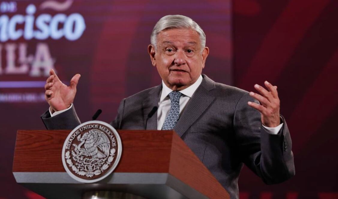 El presidente Andrés Manuel López Obrador aseguró que su gobierno trabaja todos los días para garantizar la paz y la tranquilidad en México. Foto: Diego Simón Sánchez