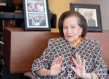 Muere Ifigenia Martínez; hace apenas cuatro días tomó protesta a Claudia Sheinbaum como Presidenta