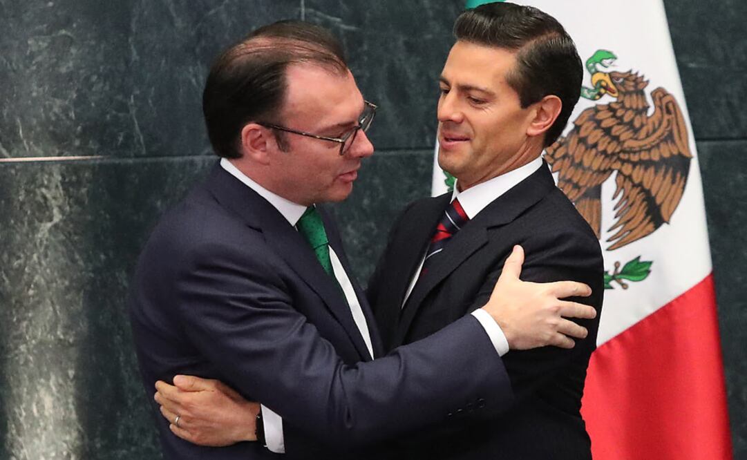 Enrique Peña Nieto and Luis Videgaray have worked together for years - Photo: Ariel Ojeda/EL UNIVERSAL