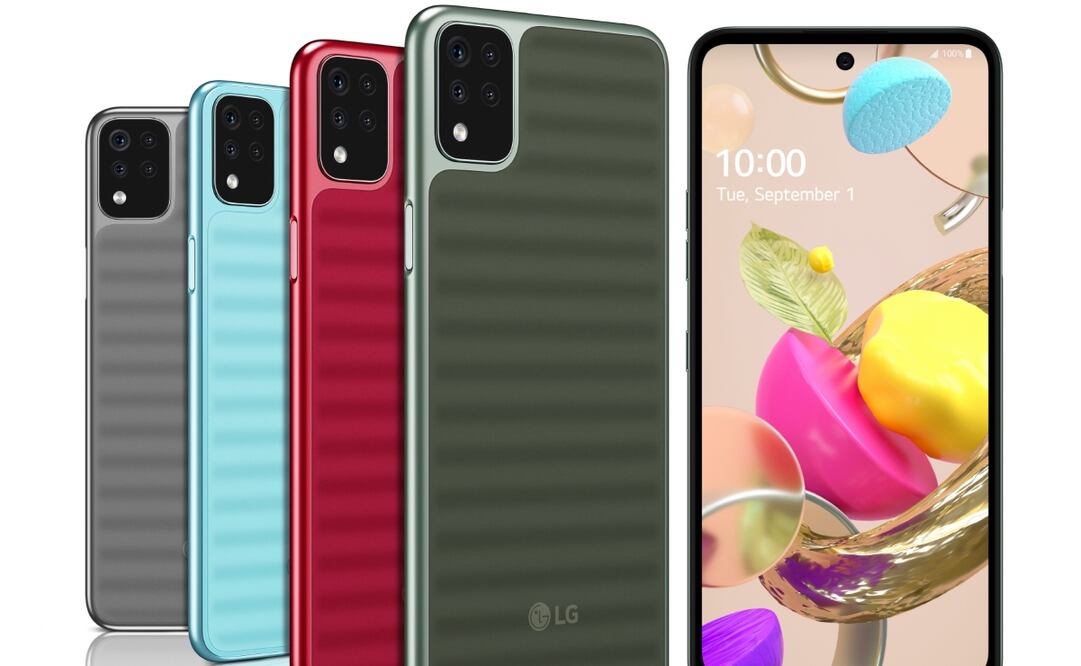 El modelo K52 tiene una pantalla de 6.6 pulgadas.