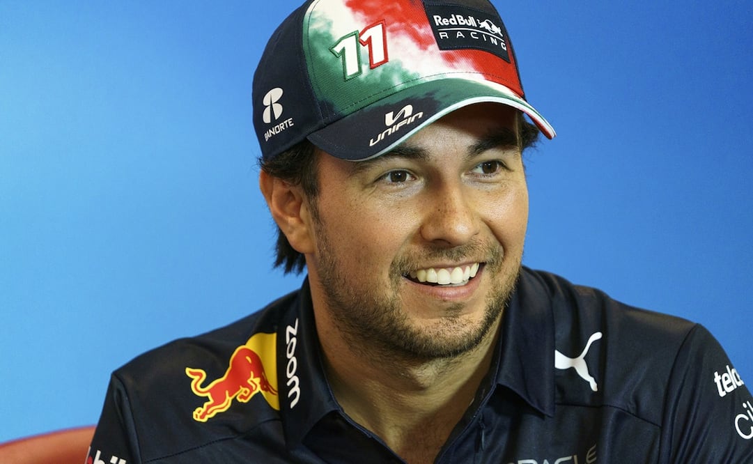 El piloto de Red Bull con la gorra característica con los colores mexicanos / Foto: EFE