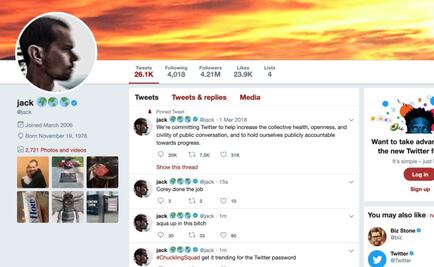 Hackean la cuenta de Jack Dorsey, CEO de Twitter