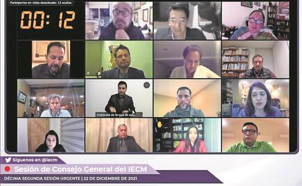 IECM sólo logra juntar prerrogativas de noviembre