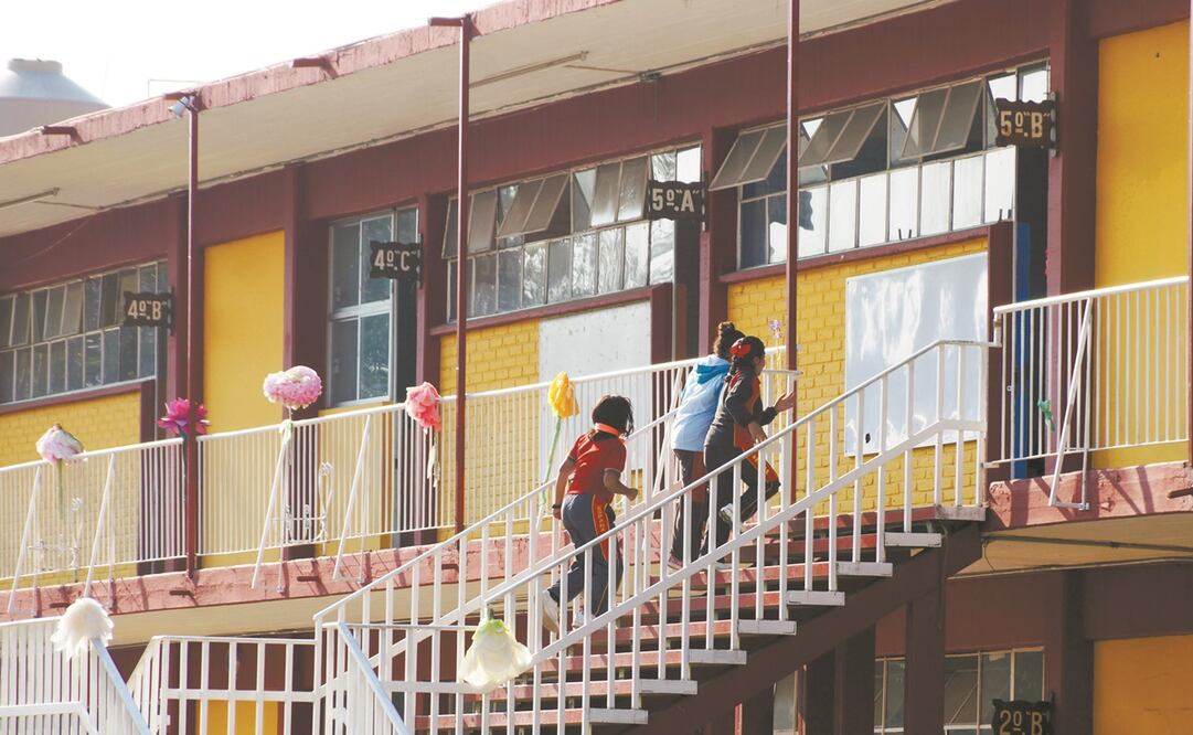 Las actividades escolares se retomarán de manera presencial, dijo la SEP. FOTO: EDWIN HERNÁNDEZ. EL UNIVERSAL