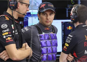 Checo Pérez terminó décimo en la primera práctica libre del GP de Japón