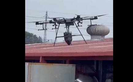 VIDEO: Dron con explosivos aterriza en techo de la cárcel de máxima seguridad de Ecuador