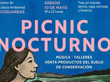 ¿Quieres sorprender a tu mamá este 10 de mayo? Llévala al Picnic Nocturno en Tlalpan; habrá música en vivo y venta de productos