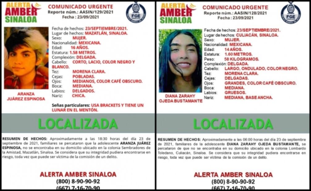 Reportan seis personas desaparecidas en una semana en Sinaloa