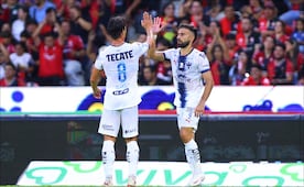 Resultado: Monterrey detiene el paso perfecto de Atlas y obtiene su segunda victoria con Matías Almeyda