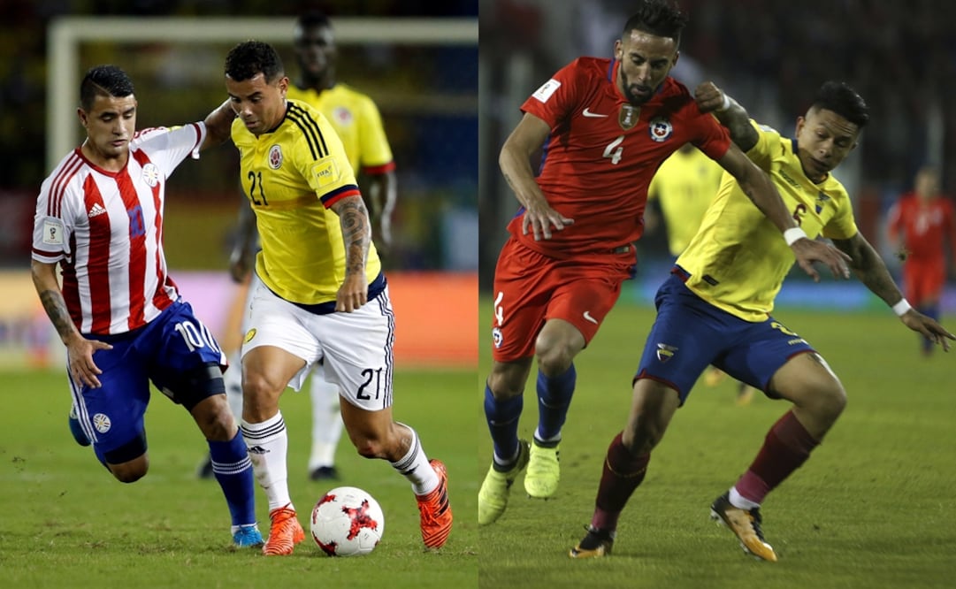 Especial. Chile derrotó a Ecuador y Colombia cayó ante Paraguay
