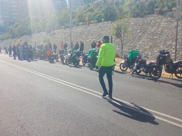 Repartidores de aplicación exigen justicia por muerte de compañero atropellado en Santa Fe