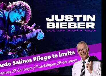 Ricardo Salinas revela los requisitos para los boletos de Justin Bieber