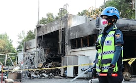 Explosión en planta aeroespacial deja 5 muertos en Corea del Sur; director asume que ocurrió durante la creación de armas