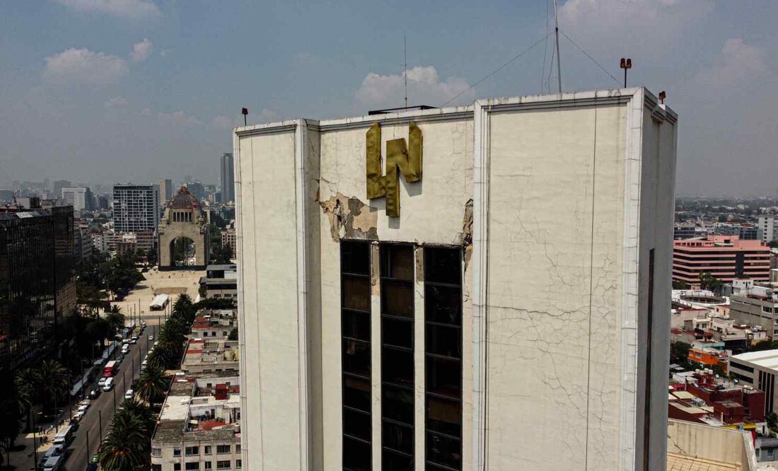 Fachada de edificio "El Moro", septiembre 2024. Foto: Mario Iván Chávez Ruíz/EL UNIVERSAL