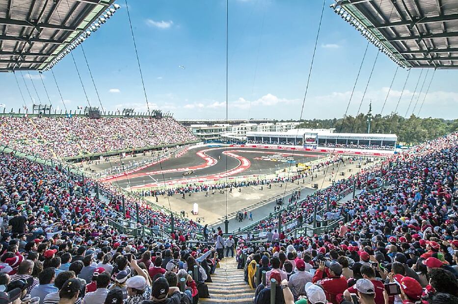 Las postales del Gran Premio de México rebasaron las expectativas (CORTESÁ AUTÓDROMO HERMANOS RODRÍGUEZ)