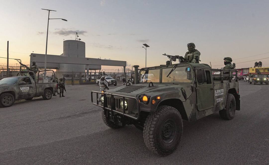 Tras su detención en Culiacán, Sinaloa, Ovidio Guzmán fue ingresado ayer al penal de máxima seguridad de El Altiplano, en Almoloya de Juárez, Estado de México. Foto: Jorge Alvarado/ El UNIVERSAL