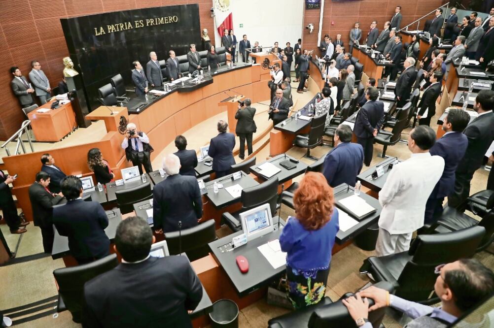 La Comisión Permanente del Congreso de la Unión saludó el triunfo electoral de Andrés Manuel López Obrador. (LUCÍA GODÍNEZ. EL UNIVERSAL)