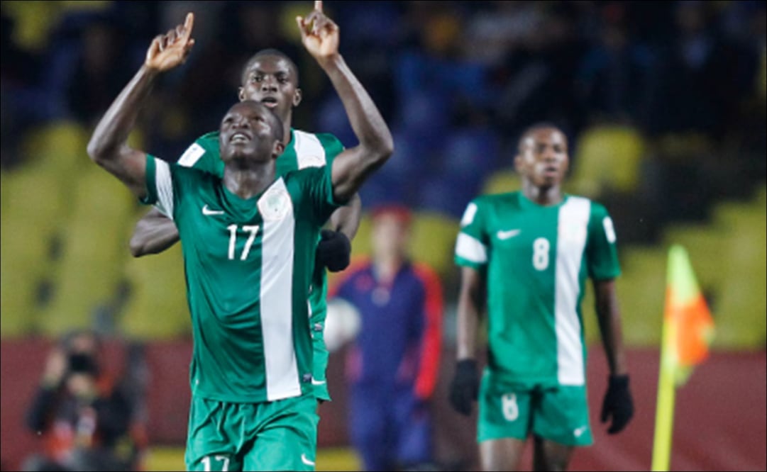 Christian Ebere y Victor Osimhen con la selección de Nigeria / Foto: Especiales