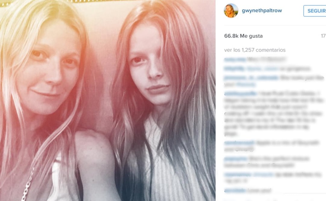 Foto: Tomada del Instagram de Gwyneth Paltrow