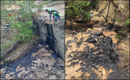 Autoridades exigen a Pemex que limpie y remedie contaminación de combustóleo en arroyos y suelos en Salina Cruz; presentan demanda 