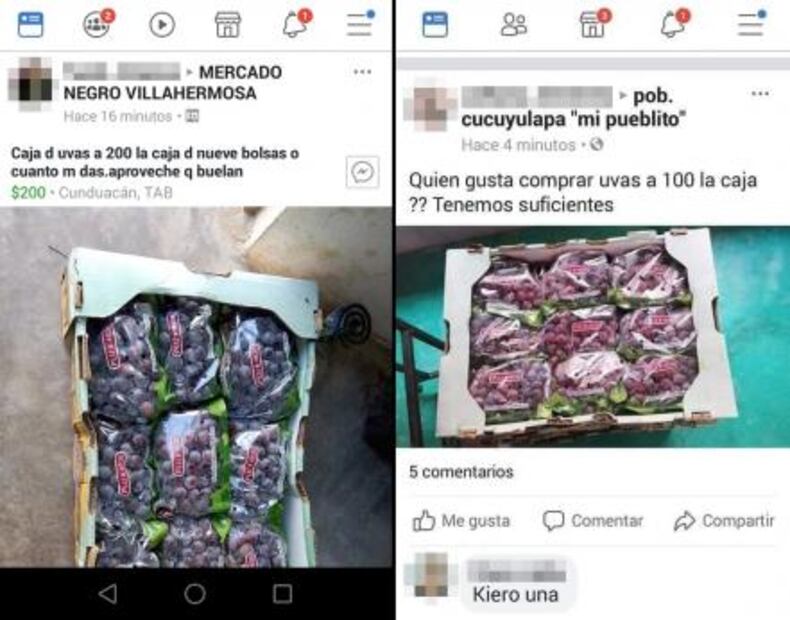 Tráiler vuelca y pobladores roban la carga en Tabasco; la venden por Facebook
