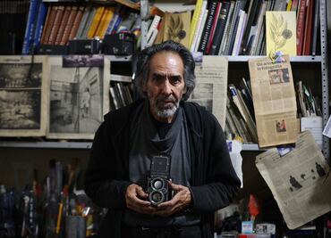 La última fotografía de Daniel Mendoza en el edificio Puebla, antes del desalojo