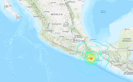 Sismológico Nacional reporta olas de 60 centímetros en Huatulco tras sismo de 7.5