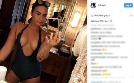 Demi Lovato presume su escote