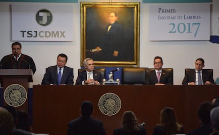 Presidente de Tribunal capitalino destaca independencia judicial en informe 2017