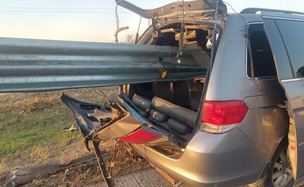 Accidente en carretera Ciudad Obregón-Guaymas deja 2 muertos y 5 niños lesionados