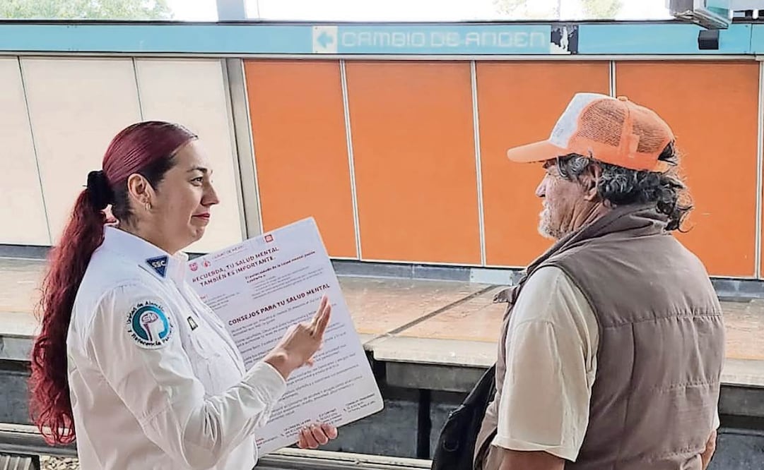 El Metro desplegará en estaciones las brigadas itinerantes del programa Salvemos Vidas. Foto: Especial