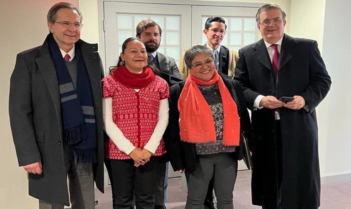Una delegación de la SRE, encabezada por el canciller Marcelo Ebrard, se reunirá este viernes con los secretarios de Agricultura y de Estado de Estados Unidos en Washington, para abordar el veto al maíz transgénico.. Foto: @m_ebrard