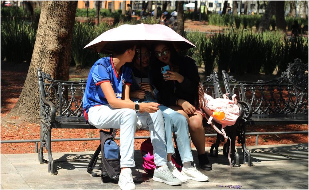 Altas temperaturas en la CDMX. Foto: Brenda Martínez/ EL UNIVERSAL