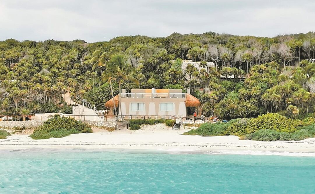 La residencia conocida como Casa Kilómetro 8 no tiene licencia de construcción, dijo el director General de ordenamiento ambiental de Tulum, Jorge Portilla. Foto: CORTESÍA