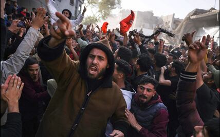 FOTOS: Miles de palestinos protestan contra Hamas en Gaza; exigen fin a los ataques israelíes