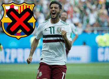 Lo de Carlos Vela al Barcelona es mentira