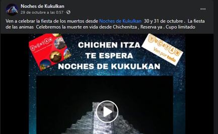 Detectan venta fraudulenta de boletos para espectáculo de Noches de Kukulkán