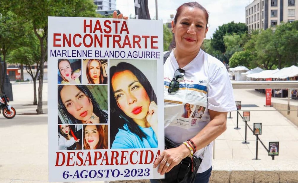 Madres buscadoras adaptan Cielito Lindo para visibilizar desapariciones (24/06/2026). Foto: Karla Guerrero / EL UNIVERSAL