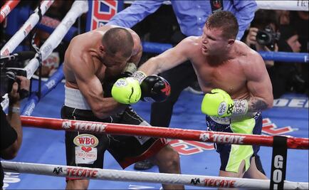 Canelo vence por nocaut al ruso Sergey Kovalev