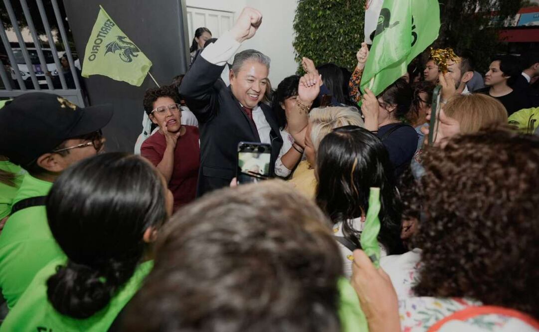 Gustavo Mendoza candidato común de Morena-PT-PVEM a la alcaldía de Cuajimalpa. Foto: Especial