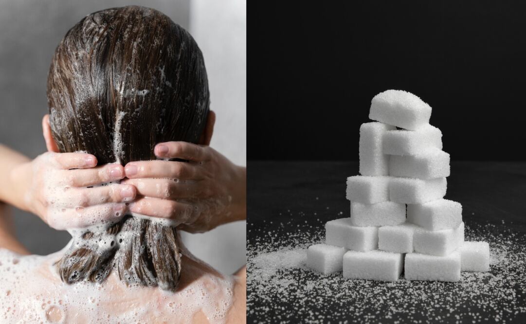 El azúcar puede mejorar la salud y apariencia de tu cabello. Foto: Freepik