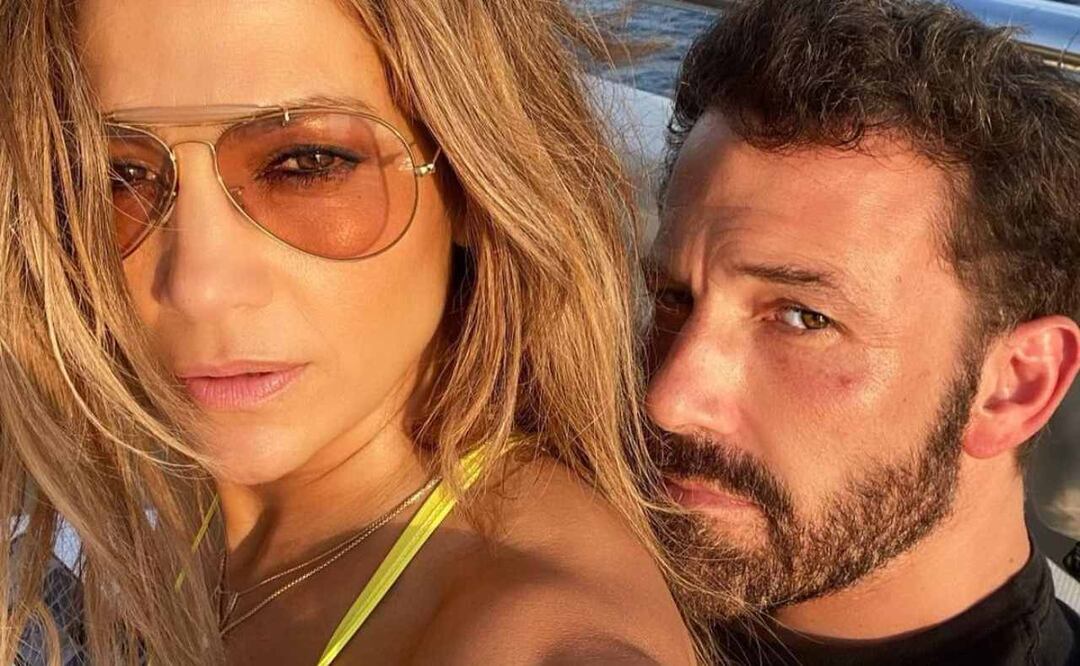 Jennifer López y Ben Affleck. Foto: Twitter @beautifulcelebz